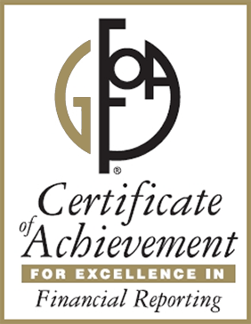 GFOA Certificate of Achievement