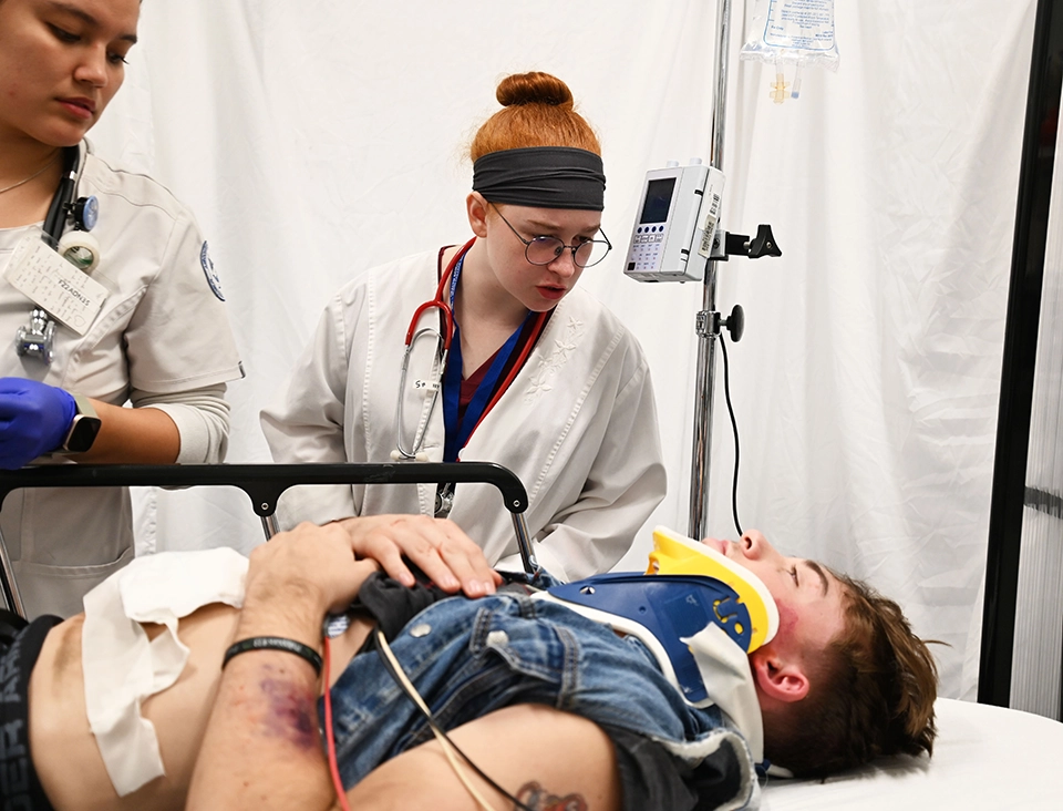 Two-day collaborative training helps theatre and health sciences students hone their skills